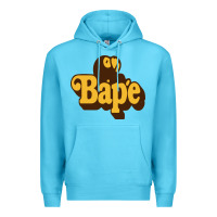 Ocean Blue baby bape Premium Hoodie - linhVisuals