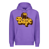 Purple baby bape Premium Hoodie - linhVisuals