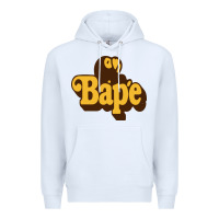 White baby bape Premium Hoodie - linhVisuals