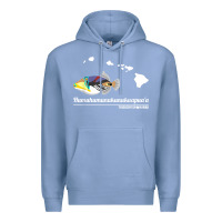 Colony Blue humuhumunukunukuapua'a hawaii state fish t shirt Premium Hoodie - linhVisuals