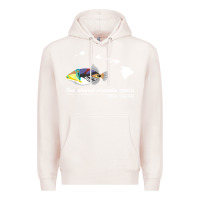 Pale Pink humuhumunukunukuapua'a hawaii state fish t shirt Premium Hoodie - linhVisuals