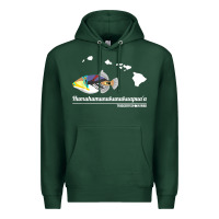 Sports Green humuhumunukunukuapua'a hawaii state fish t shirt Premium Hoodie - linhVisuals