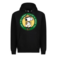 Black beagle scout patrol wood badge Premium Hoodie - linhVisuals