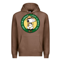 Chestnut beagle scout patrol wood badge Premium Hoodie - linhVisuals