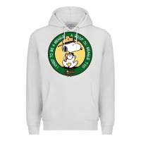 Dove Grey beagle scout patrol wood badge Premium Hoodie - linhVisuals