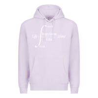 Lilac math teacher integral of life happiness time geeky math Premium Hoodie - linhVisuals