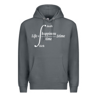 Rock math teacher integral of life happiness time geeky math Premium Hoodie - linhVisuals