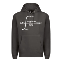 Smoke math teacher integral of life happiness time geeky math Premium Hoodie - linhVisuals