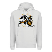 Dove Grey Dirty honey Premium Hoodie - linhVisuals