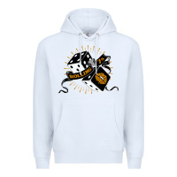 White Dirty honey Premium Hoodie - linhVisuals