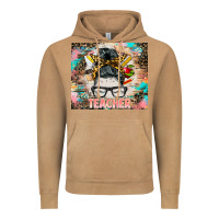 Vintage Camel teacher messy bun tumbler Vintage Hoodie - BarkalooDesign