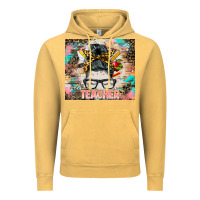 Vintage Mustard teacher messy bun tumbler Vintage Hoodie - BarkalooDesign