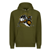 Army Green Dirty honey Premium Hoodie - linhVisuals