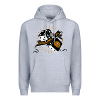 Heather Grey Dirty honey Premium Hoodie - linhVisuals