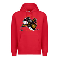 Red Dirty honey Premium Hoodie - linhVisuals