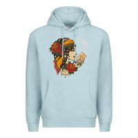 Blue Mist Dirty honey Premium Hoodie - linhVisuals