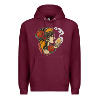 Burgundy Dirty honey Premium Hoodie - linhVisuals