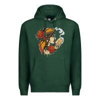 Sports Green Dirty honey Premium Hoodie - linhVisuals