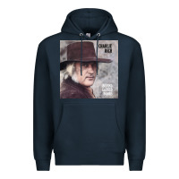Navy charlie rich   behind closed doors Premium Hoodie - linhVisuals