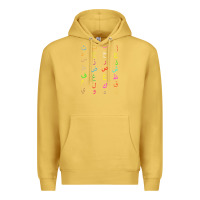 Antique Gold funny teachers, 28 arabic alphabet arabian letters birthday Premium Hoodie - linhVisuals