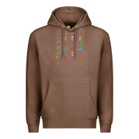 Chestnut funny teachers, 28 arabic alphabet arabian letters birthday Premium Hoodie - linhVisuals