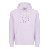 Lilac funny teachers, 28 arabic alphabet arabian letters birthday Premium Hoodie - linhVisuals