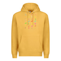 Mustard funny teachers, 28 arabic alphabet arabian letters birthday Premium Hoodie - linhVisuals