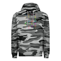 Slate Camo funny teachers, 28 arabic alphabet arabian letters birthday Premium Hoodie - linhVisuals