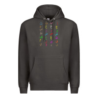 Smoke funny teachers, 28 arabic alphabet arabian letters birthday Premium Hoodie - linhVisuals