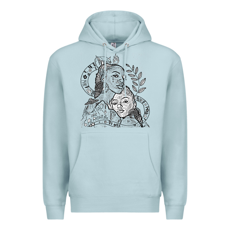 Chloe X Halle Playing One Off At Sob Black White Premium Hoodie by linhVisuals | Teevron