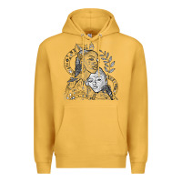 Mustard chloe x halle playing one off at sob black white Premium Hoodie - linhVisuals