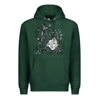 Sports Green chloe x halle playing one off at sob black white Premium Hoodie - linhVisuals