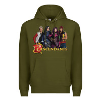 Army Green descendants poster Premium Hoodie - linhVisuals