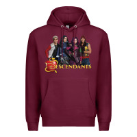 Burgundy descendants poster Premium Hoodie - linhVisuals