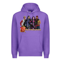 Purple descendants poster Premium Hoodie - linhVisuals
