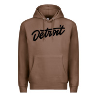 Chestnut DETROIT Premium Hoodie - linhVisuals