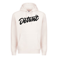 Pale Pink DETROIT Premium Hoodie - linhVisuals