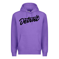 Purple DETROIT Premium Hoodie - linhVisuals