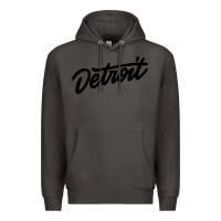 Smoke DETROIT Premium Hoodie - linhVisuals