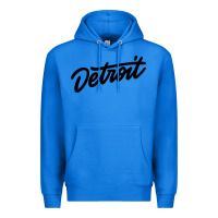 True Royal DETROIT Premium Hoodie - linhVisuals