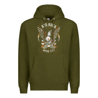 Army Green kid rock 7 Premium Hoodie - linhVisuals