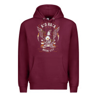 Burgundy kid rock 7 Premium Hoodie - linhVisuals