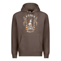 Coffee kid rock 7 Premium Hoodie - linhVisuals
