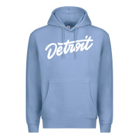 Colony Blue DETROIT Premium Hoodie - linhVisuals