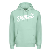 Seafoam DETROIT Premium Hoodie - linhVisuals