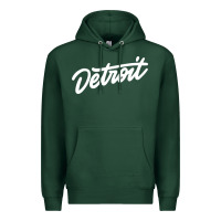 Sports Green DETROIT Premium Hoodie - linhVisuals