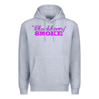 Heather Grey blackberry smoke 6 Premium Hoodie - linhVisuals