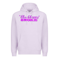 Lilac blackberry smoke 6 Premium Hoodie - linhVisuals