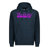 Navy blackberry smoke 6 Premium Hoodie - linhVisuals