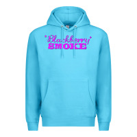 Ocean Blue blackberry smoke 6 Premium Hoodie - linhVisuals